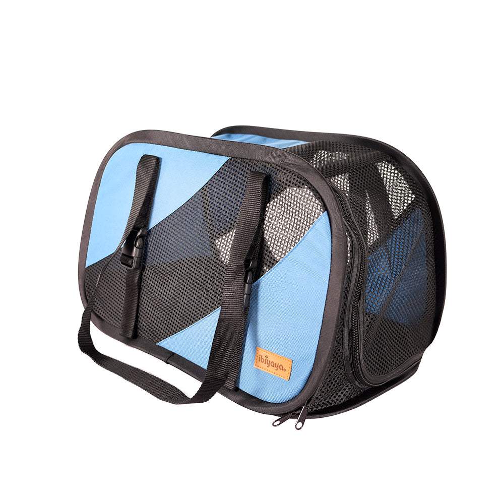 Ibiyaya Pet Carrier Ibiyaya® Flying Pal Foldable Pet Travel Carrier – 2 Colours available Ibiyaya Flying Pal: Foldable Pet Travel Carrier for Airplanes & Cars