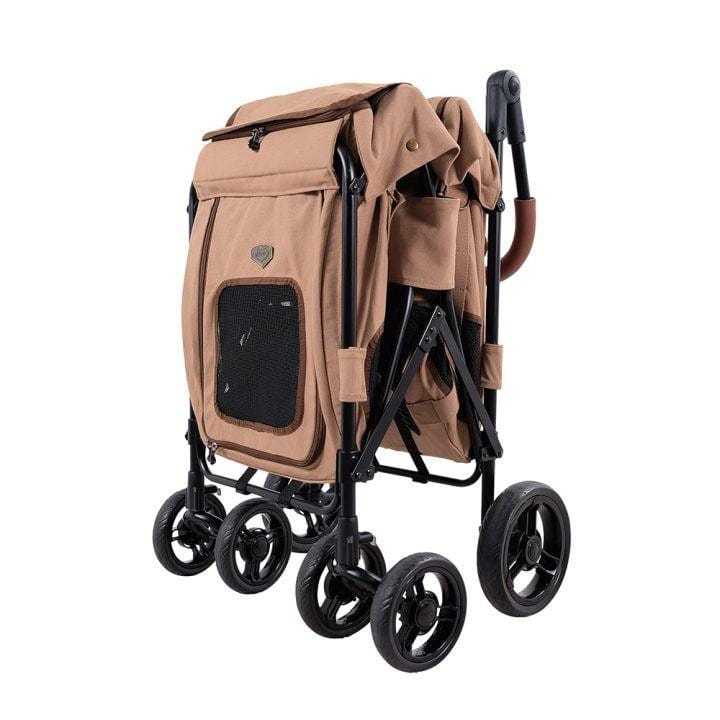 Gentle Giant Pet Wagon stroller for medium to large dogs with detachable carrier and foldable design