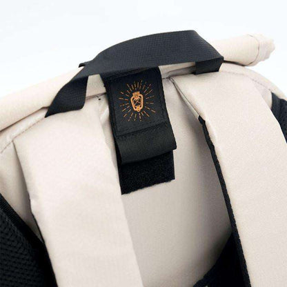 Ibiyaya Panorama zipper-free small pet travel carrier in buttermilk color with ergonomic, wheeled, and front-carry options for airline-compliant pet travel