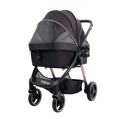 Ibiyaya Ibiyaya® Retro Luxe Pet Stroller | Prism Black or Soft Sage Ibiyaya® Retro Luxe Pet Stroller | Prism Black or Soft Sage | Pets Own