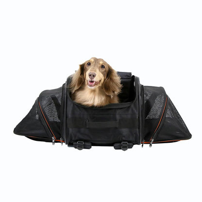 Ibiyaya® JetPaw: 3-in-1 Pet Stroller with Removable Airline-Approved Carrier  FC2319-B Pets Own Us