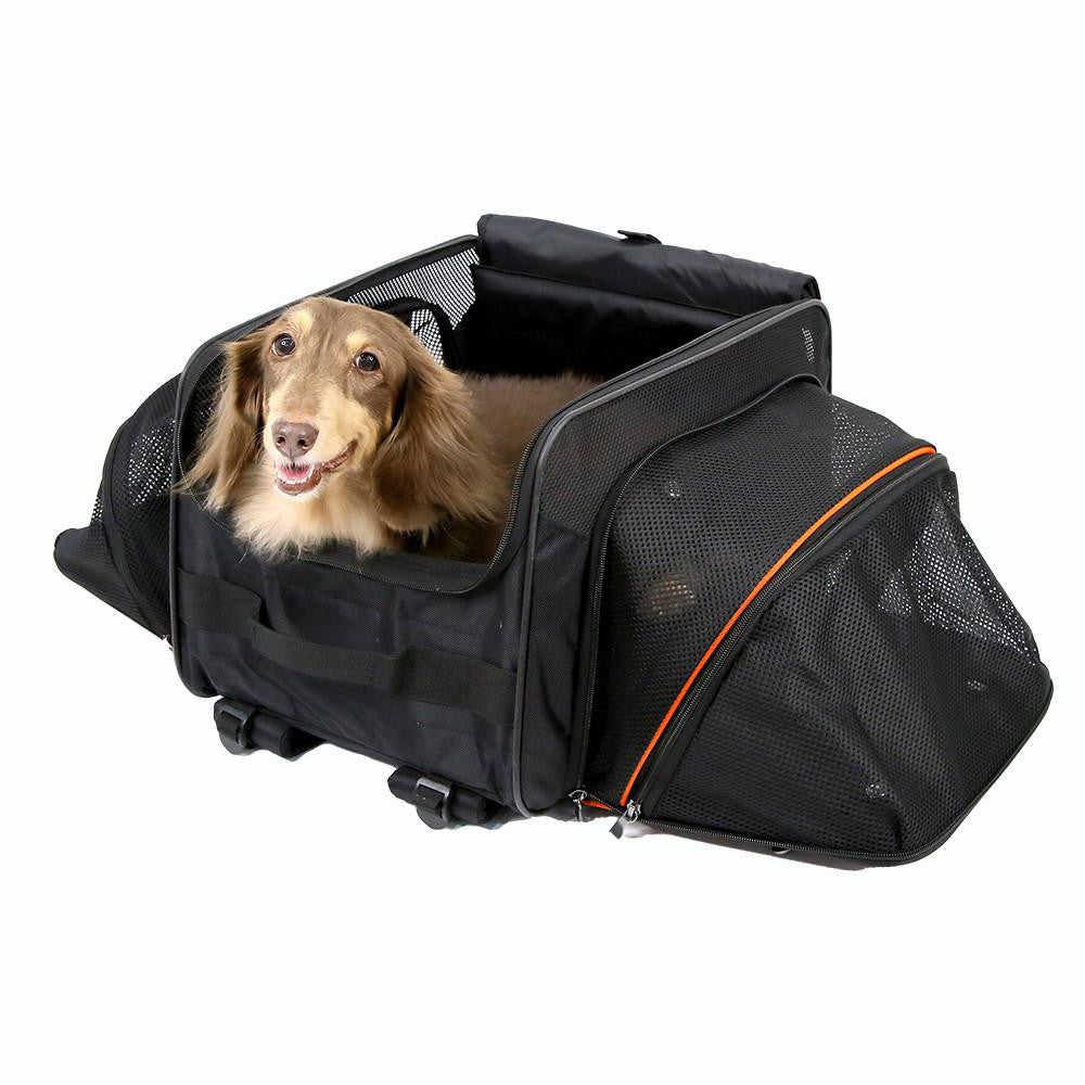  Ibiyaya® JetPaw: 3-in-1 Pet Stroller with Removable Airline-Approved Carrier  FC2319-B Pets Own Us