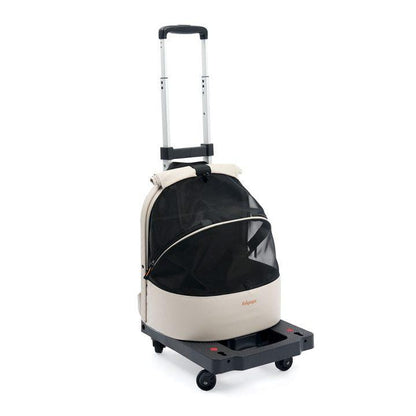  Ibiyaya Panorama Zipper-Free Small Pet Travel Carrier  FC2462-W Pets Own Us