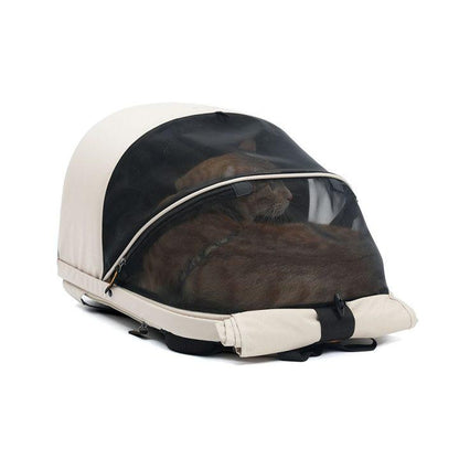  Ibiyaya Panorama Zipper-Free Small Pet Travel Carrier  FC2462-W Pets Own Us