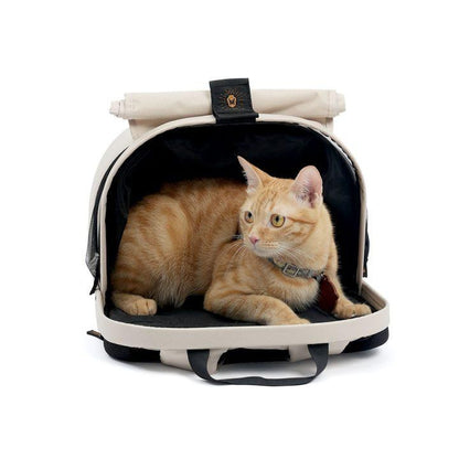  Ibiyaya Panorama Zipper-Free Small Pet Travel Carrier  FC2462-W Pets Own Us