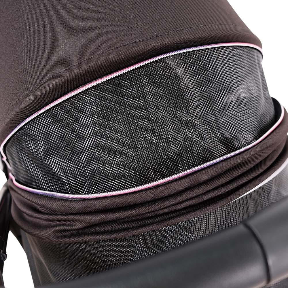  Ibiyaya® Retro Luxe Pet Stroller | Prism Black  FS2102-BK Pets Own Us