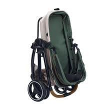  Ibiyaya® Retro Luxe Pet Stroller | Prism Black or Soft Sage  FS2102-BK Pets Own Us
