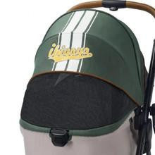  Ibiyaya® Retro Luxe Pet Stroller | Prism Black or Soft Sage  FS2102-BK Pets Own Us