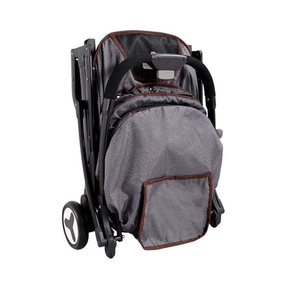  Ibiyaya® Speedy Fold Pet Pram | Grey Jeans  FS1670-G Pets Own Us