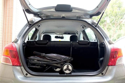  Ibiyaya® Speedy Fold Pet Pram | Grey Jeans  FS1670-G Pets Own Us