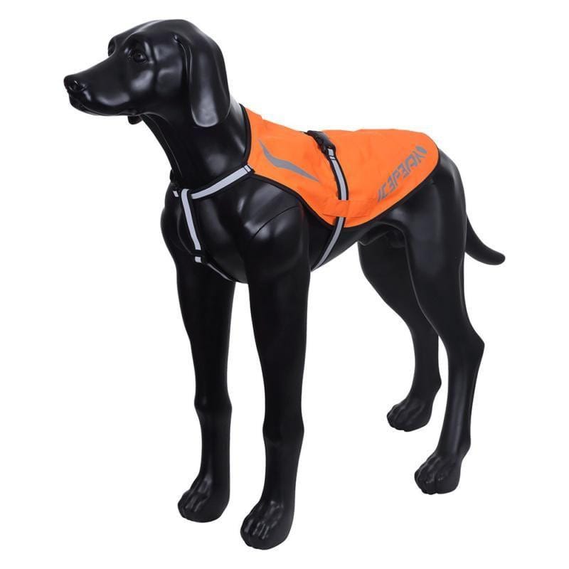 Icepeak Prozone Reflective Vest orange with adjustable straps and reflective details for high visibility