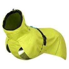 Icepeak Strike Raincoat black reflective lightweight waterproof dog coat with adjustable fit and harness access
