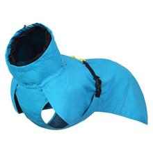 Icepeak Strike Raincoat lightweight black reflective dog raincoat with adjustable fit and harness access