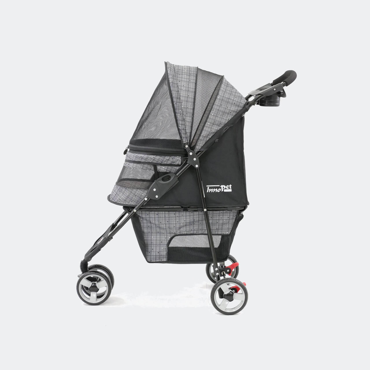 Innopet® Avenue Dog & Cat Pram With Rain Cover | Blended Grey  IPS-033/BG Pets Own Us