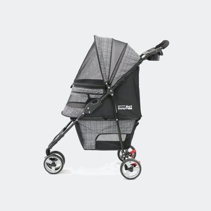 Innopet® Avenue Dog & Cat Pram With Rain Cover | Blended Grey  IPS-033/BG Pets Own Us
