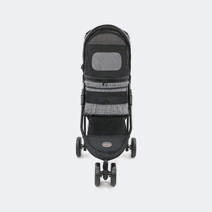 Innopet® Avenue Dog & Cat Pram With Rain Cover | Blended Grey  IPS-033/BG Pets Own Us