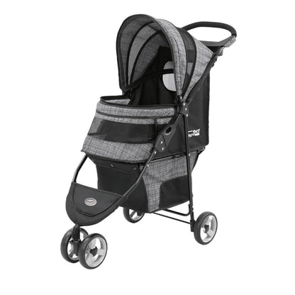 Innopet® Avenue Dog & Cat Pram With Rain Cover | Blended Grey  IPS-033/BG Pets Own Us