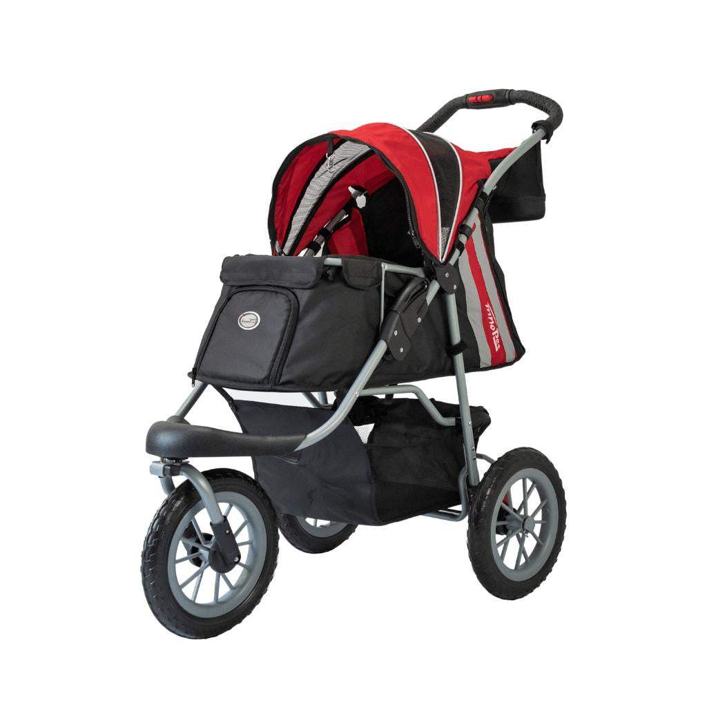 Innopet Comfort EFA ECO V2.0 pet stroller with spacious cabin, unpuncturable EFA wheels, and weather-resistant canopy for small to medium dogs up to 25kg