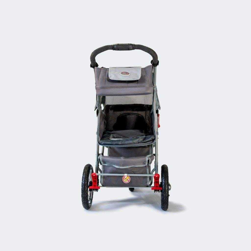 Innopet Comfort AIR ECO dog stroller with air-filled tires and mesh ventilation