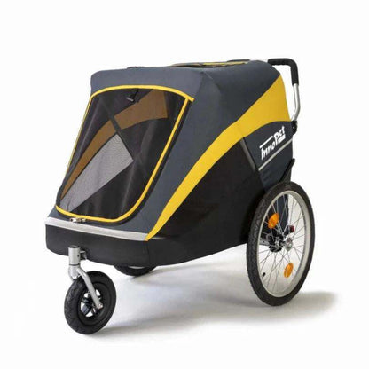 InnoPet Hercules Dog Pram stroller for large dogs up to 50kg with rain cover and pneumatic wheels