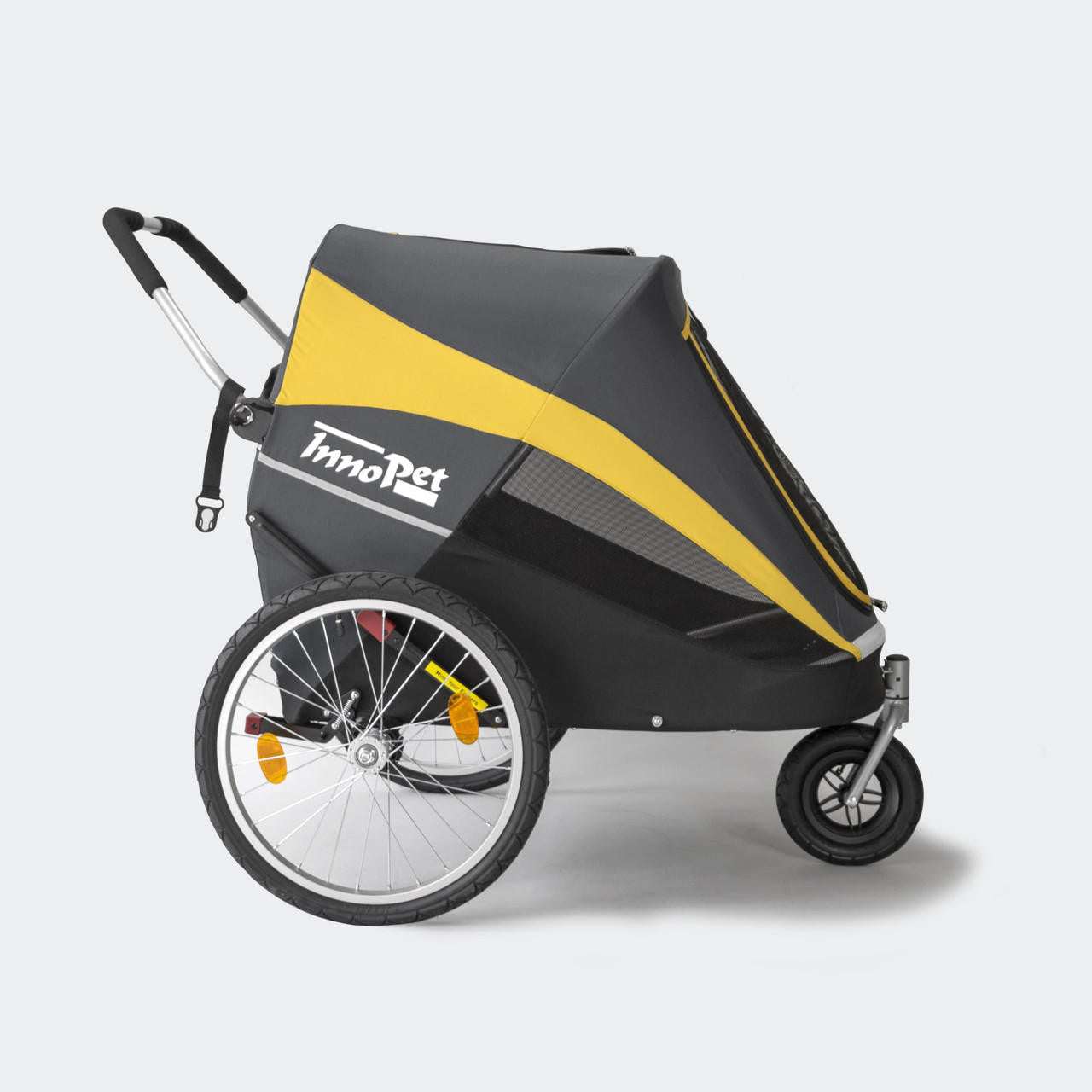 InnoPet Hercules Dog Pram stroller for large dogs with rain cover and pneumatic tires