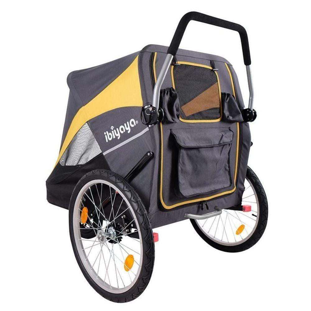 InnoPet Hercules Dog Pram stroller for large dogs up to 50kg with pneumatic wheels and rain cover