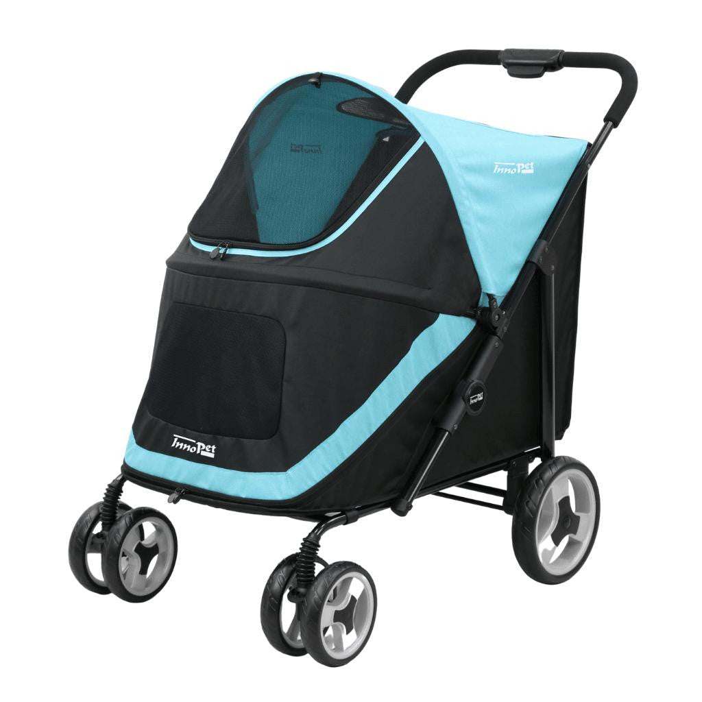 Innopet Mamut XLarge dog pram stroller for dogs up to 50kg with rain cover and breathable mesh windows