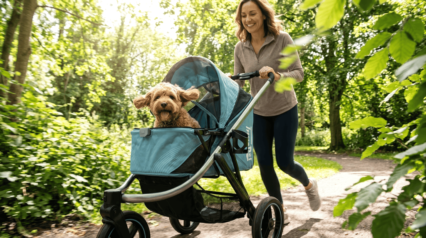 Innopet Pet Stroller InnoPet Premium Comfort | All-Terrain Dog & Pet Stroller | Pets up to 25kg | 2 Colours InnoPet Premium Comfort Dog Stroller | All-Terrain | Up to 25kg