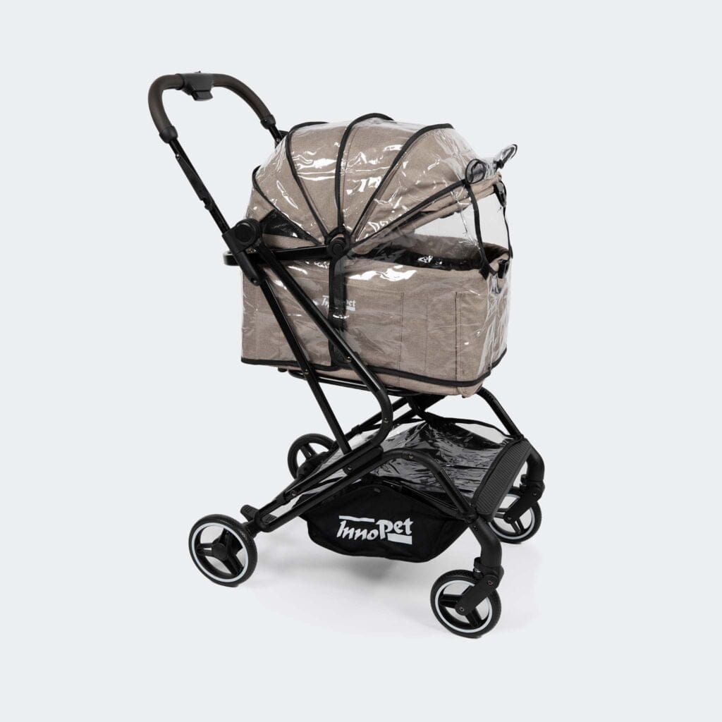 Innopet Pet Stroller Accessories InnoPet Rain Cover for Nomad | Cabin & Basket Cover | Transparent Innopet Rain Cover for Nomad | Cabin & Basket Cover | Transparent