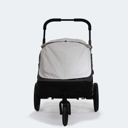 Innopet Noah Pet Stroller in two colors, lightweight and foldable for small to medium pets with breathable mesh panels and spacious cabin