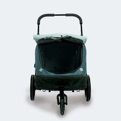 Innopet Noah Pet Stroller in two colors, lightweight and foldable with breathable mesh panels and spacious cabin for small to medium pets