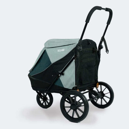 Innopet Noah Pet Stroller in two colours, lightweight and foldable for small to medium pets' comfort and travel.
