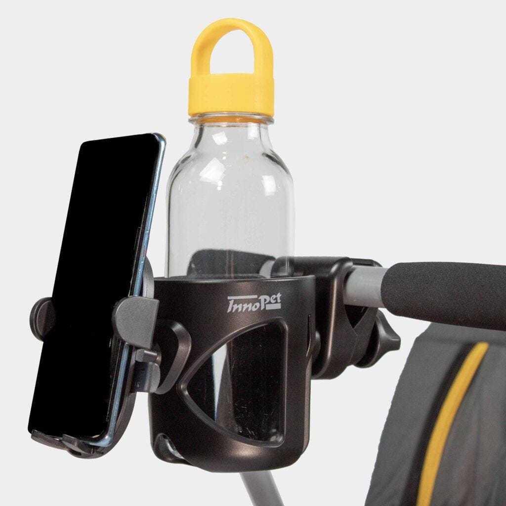 Innopet Innopet Stroller Cup and Phone Holder Innopet Stroller Cup and Phone Holder - Hands-Free Safety for Dog Walks