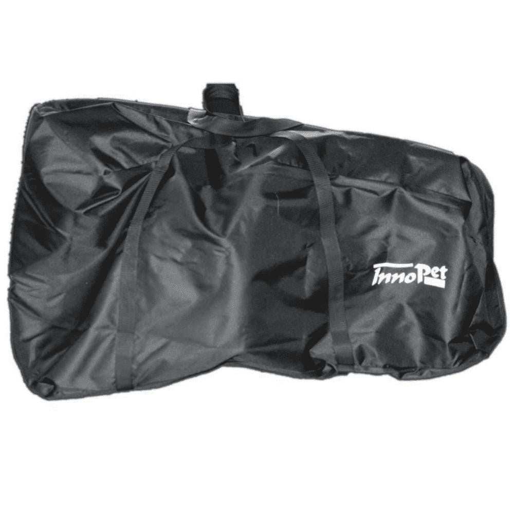 Black InnoPet Transport/Storage dog pram bag with durable nylon fabric and secure zip closure for travel and storage