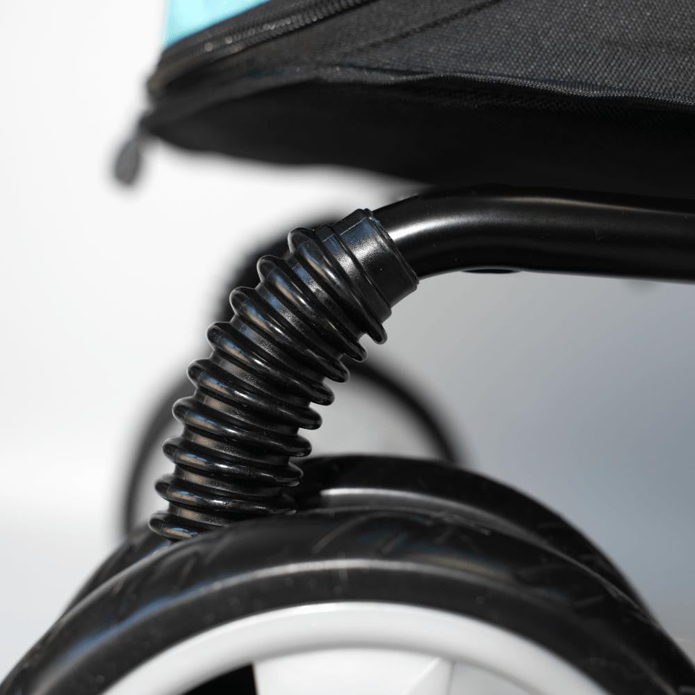 Innopet® Mamut XLarge Dog Pram >50kgs | Blue/Black | Free Rain Cover  IPS-038/OB Pets Own Us