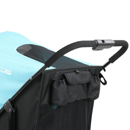 Innopet® Mamut XLarge Dog Pram >50kgs | Blue/Black | Free Rain Cover  IPS-038/OB Pets Own Us