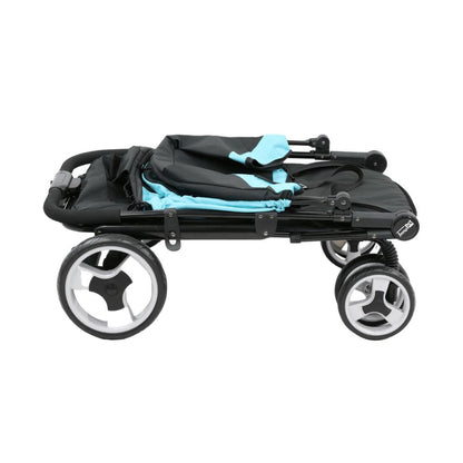 Innopet® Mamut XLarge Dog Pram >50kgs | Blue/Black | Free Rain Cover  IPS-038/OB Pets Own Us