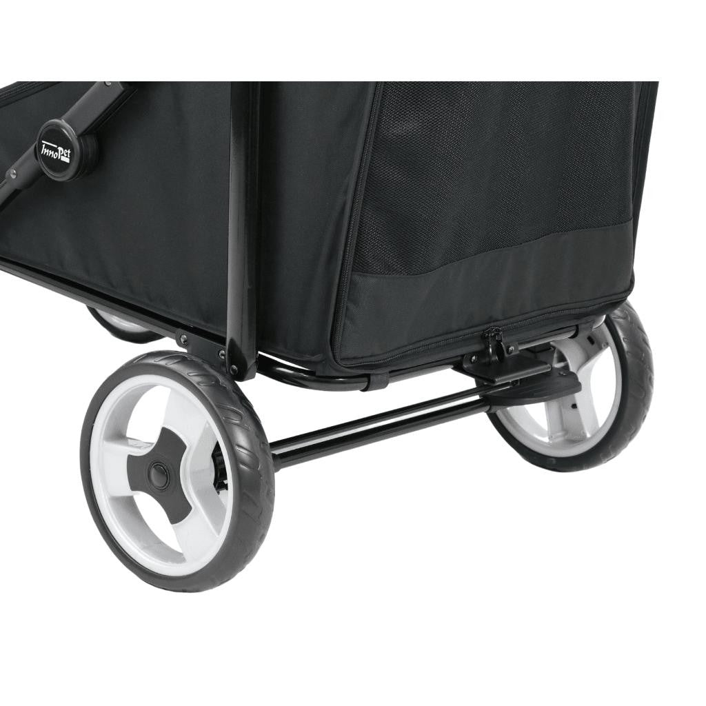 Innopet® Mamut XLarge Dog Pram >50kgs | Blue/Black | Free Rain Cover  IPS-038/OB Pets Own Us
