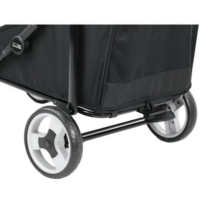 Innopet® Mamut XLarge Dog Pram >50kgs | Blue/Black | Free Rain Cover  IPS-038/OB Pets Own Us