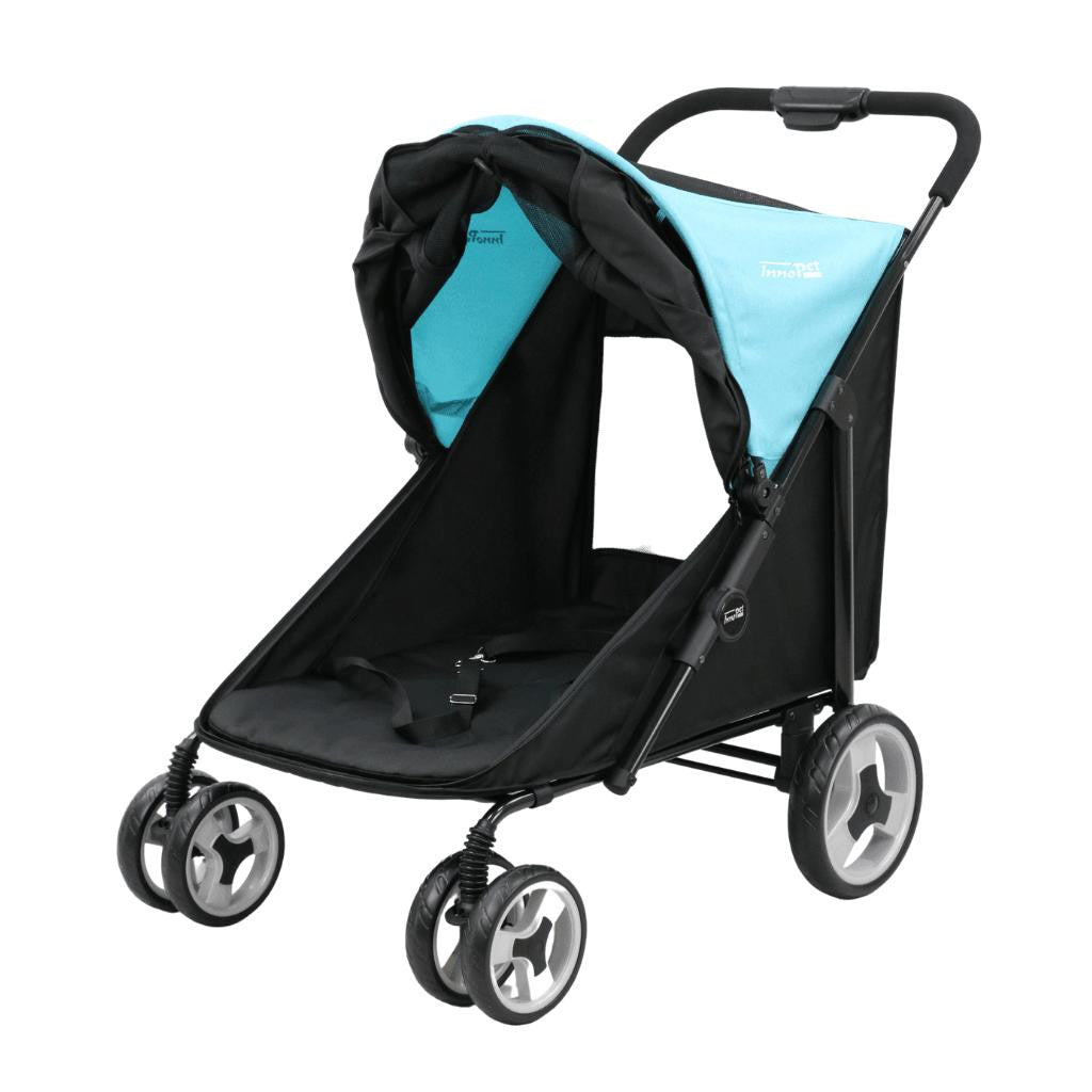 Innopet® Mamut XLarge Dog Pram >50kgs | Blue/Black | Free Rain Cover  IPS-038/OB Pets Own Us
