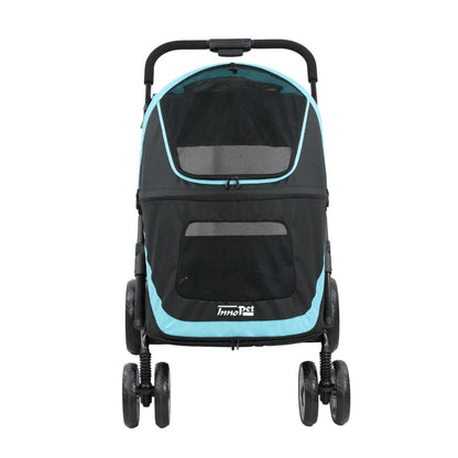 Innopet® Mamut XLarge Dog Pram >50kgs | Blue/Black | Free Rain Cover  IPS-038/OB Pets Own Us