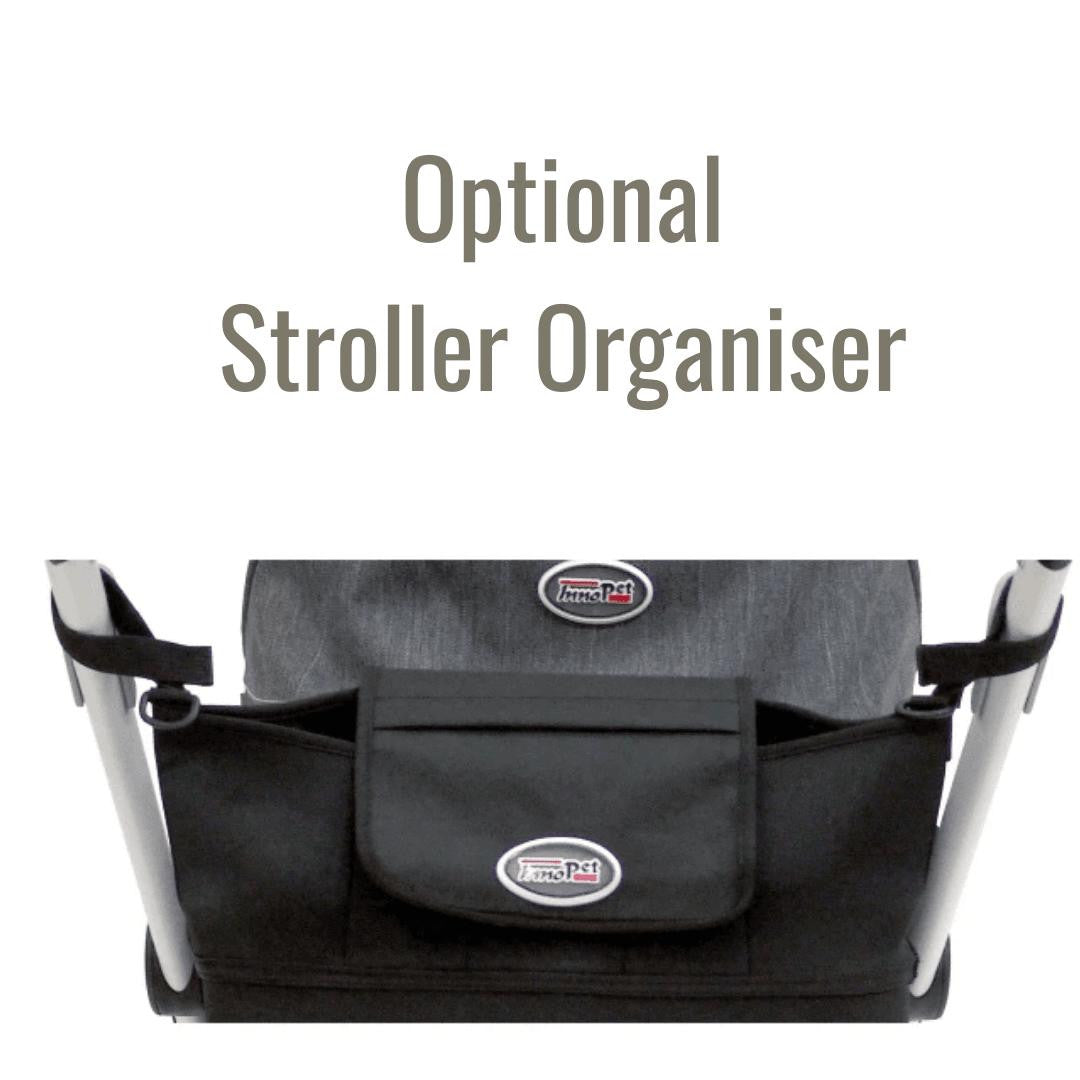 Innopet® Mamut XLarge Dog Pram >50kgs | Blue/Black | Free Rain Cover  IPS-038/OB Pets Own Us