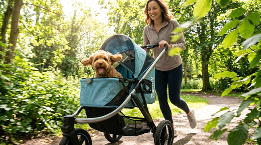 InnoPet Premium Comfort | All-Terrain Dog & Pet Stroller | Pets up to 25kg | 2 Colours