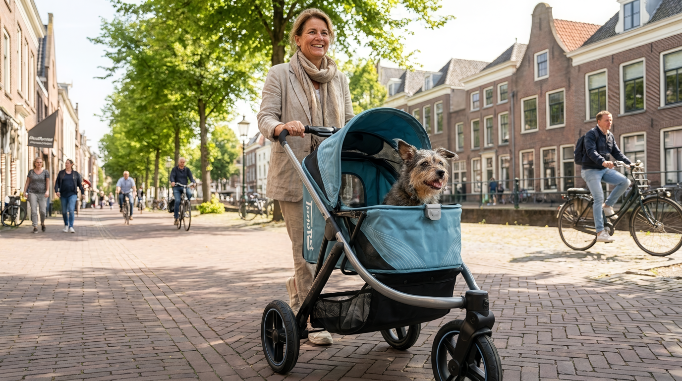 InnoPet Premium Comfort | All-Terrain Dog & Pet Stroller | Pets up to 25kg | 2 Colours