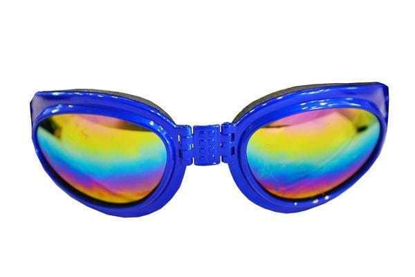 K9 dog goggles with padded frames and adjustable straps for outdoor protection