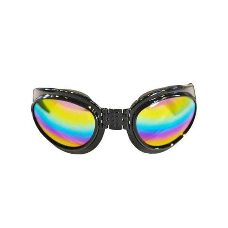 K9 dog goggles with padded frames and adjustable straps for outdoor protection and comfort