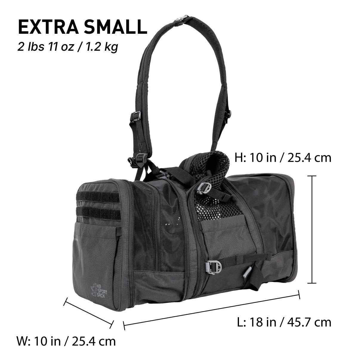 K9 Sports Sack Pet Backpack Carrier K9 Sport Sack Sky | Convertible Dog Backpack & Airline Travel Carrier | Black K9 Sport Sack Sky | Convertible Dog Backpack & Airline Travel Carrier | Black