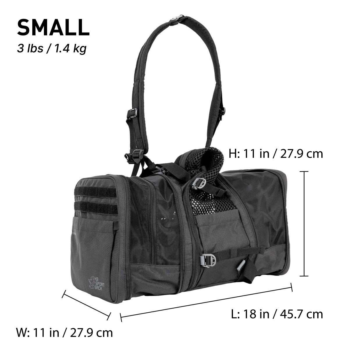 K9 Sports Sack Pet Backpack Carrier K9 Sport Sack Sky | Convertible Dog Backpack & Airline Travel Carrier | Black K9 Sport Sack Sky | Convertible Dog Backpack & Airline Travel Carrier | Black