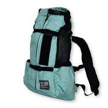 K9 Sports Sack Air 2 dog backpack in grey with ventilated mesh and adjustable straps for small to medium dogs