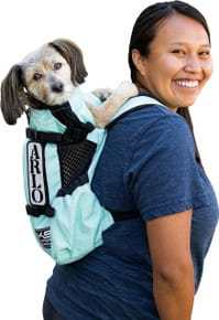 K9 Sport Sack Booster Block foam insert with washable cover to elevate dog inside backpack.